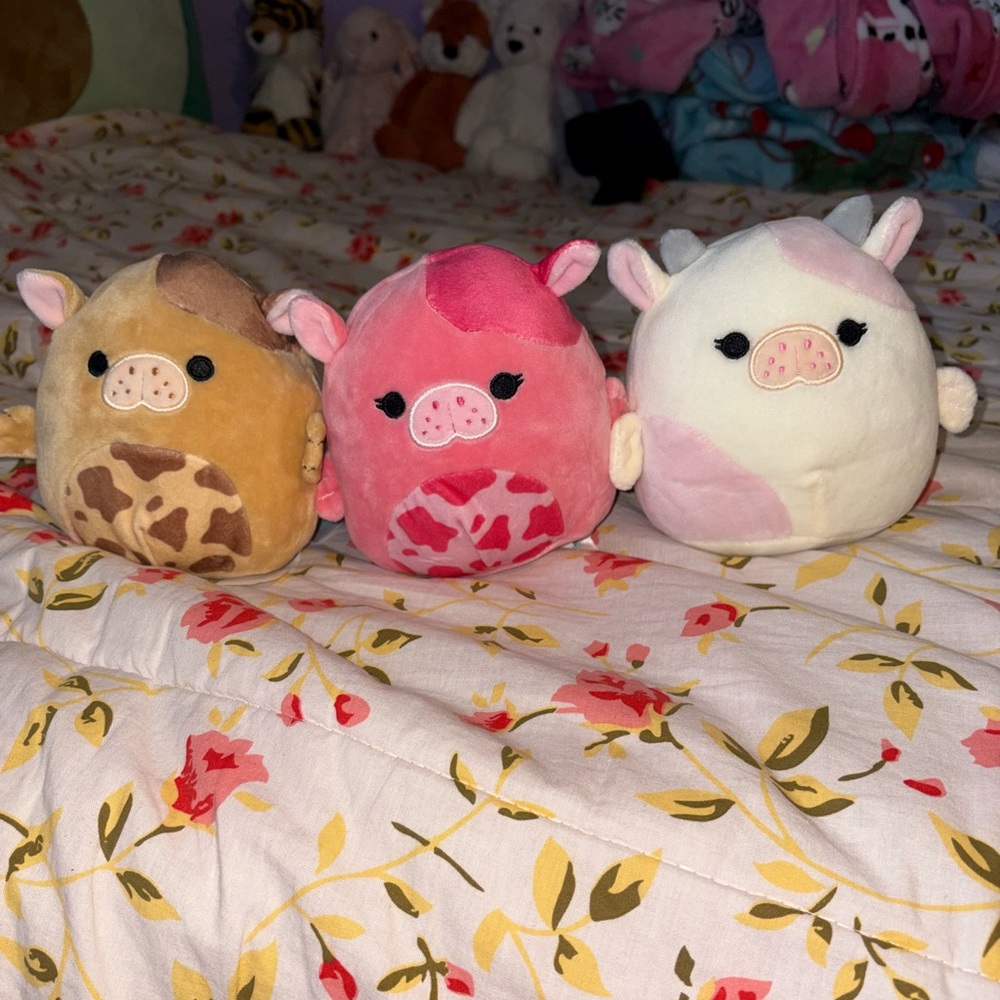 5” seacow bundle squishmallows